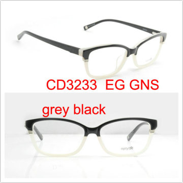 Eye Glasses Frame, Nome Brand Eyeglasses CD3233 GNS Gray Black (CD3233)